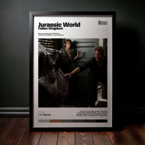 Cuadro Jurassic World: Fallen Kingdom (Jurassic World 2: El Reino Caído) Modelo 08