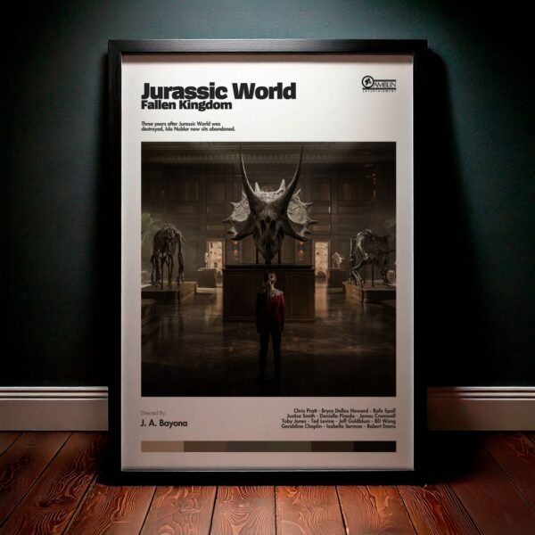 Cuadro Jurassic World: Fallen Kingdom (Jurassic World 2: El Reino Caído) Modelo 02