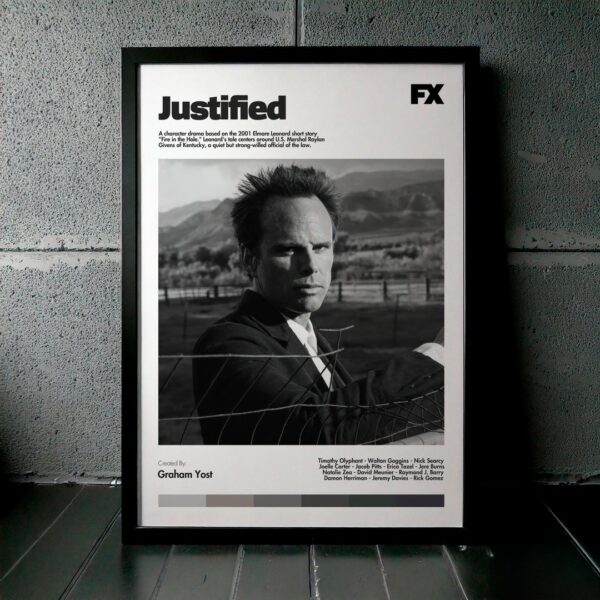 Cuadro Justified (Justified: La ley de Raylan) Modelo 05