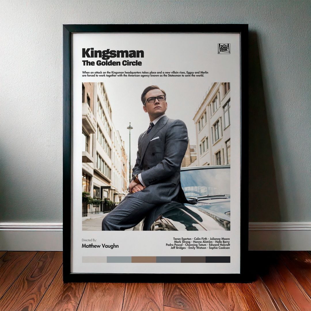 Cuadro Kingsman: The Golden Circle (Kingsman: El círculo dorado) Modelo 01