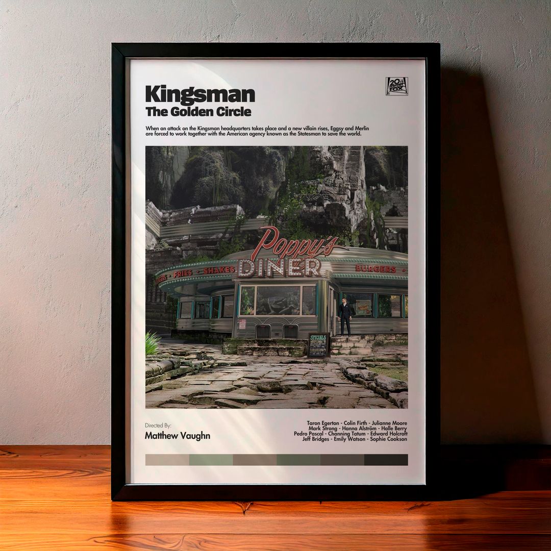 Cuadro Kingsman: The Golden Circle (Kingsman: El círculo dorado) Modelo 02
