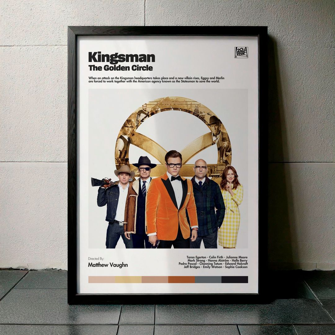 Cuadro Kingsman: The Golden Circle (Kingsman: El círculo dorado) Modelo 03