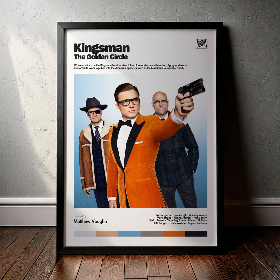 Cuadro Kingsman: The Golden Circle (Kingsman: El círculo dorado) Modelo 04