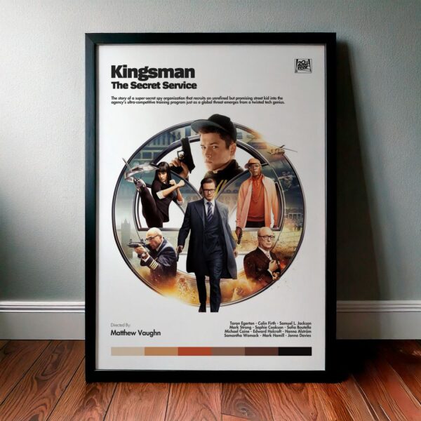 Cuadro Kingsman: The Secret Service (Kingsman: El Servicio Secreto) Modelo 01