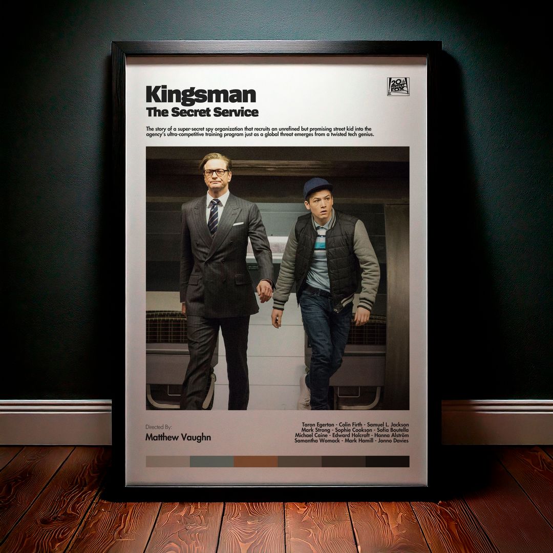 Cuadro Kingsman: The Secret Service (Kingsman: El Servicio Secreto) Modelo 03