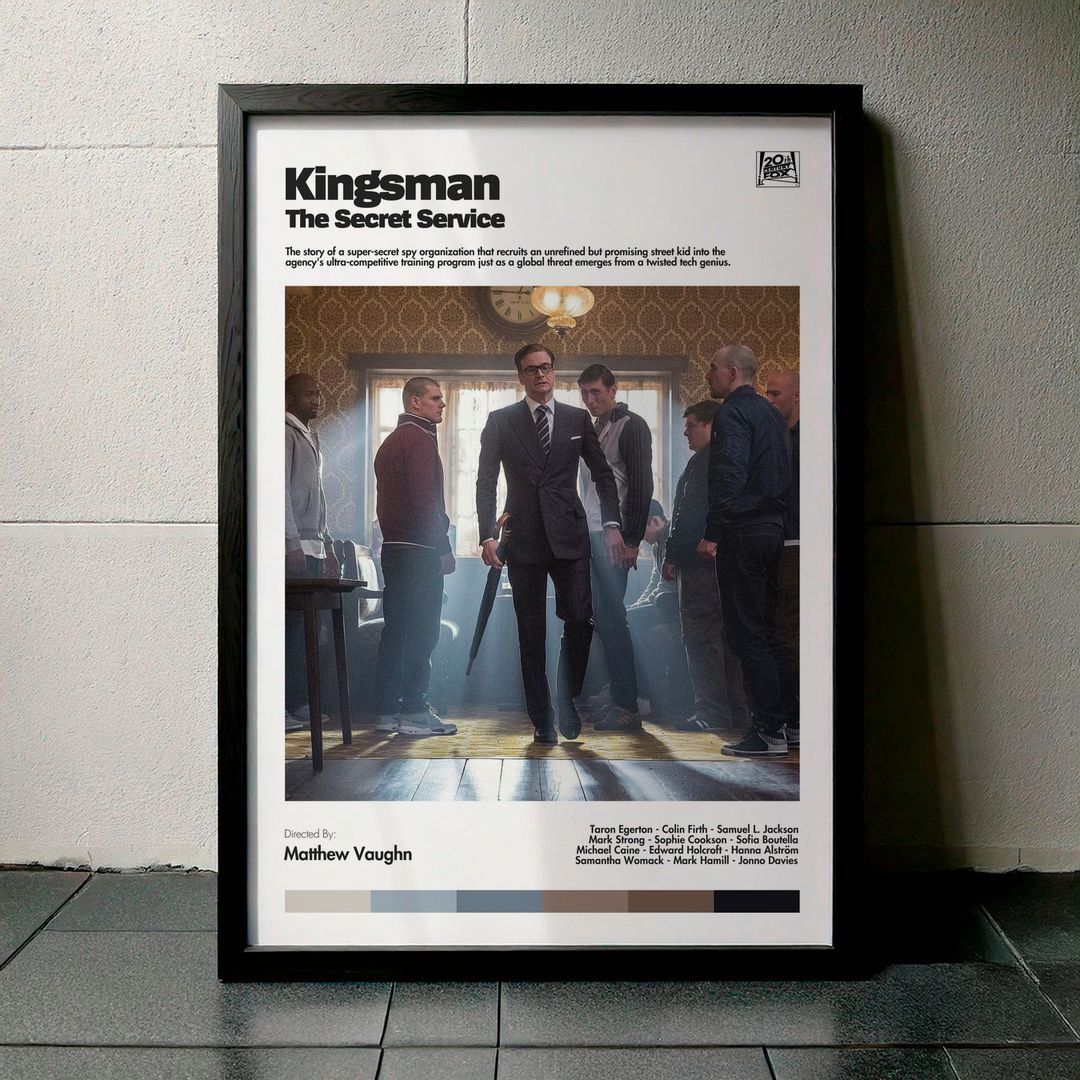 Cuadro Kingsman: The Secret Service (Kingsman: El Servicio Secreto) Modelo 05