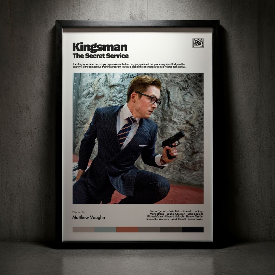 Cuadro Kingsman: The Secret Service (Kingsman: El Servicio Secreto) Modelo 06