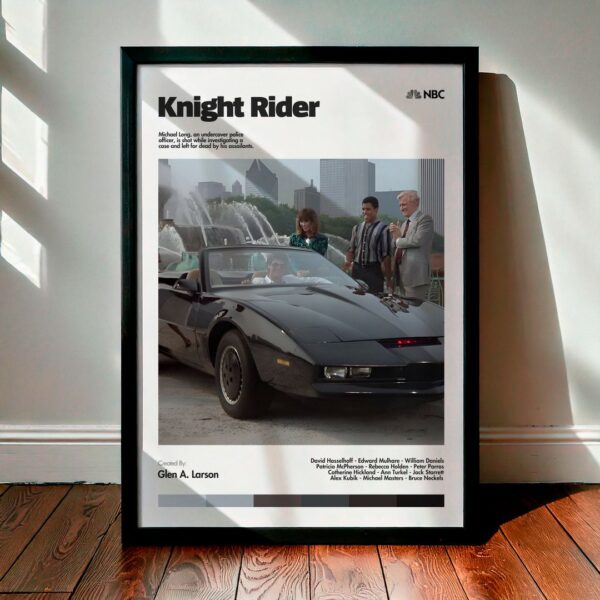 Cuadro Knight Rider (El Auto Fantástico) Modelo 03