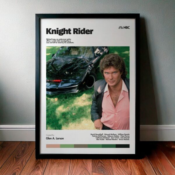 Cuadro Knight Rider (El Auto Fantástico) Modelo 01