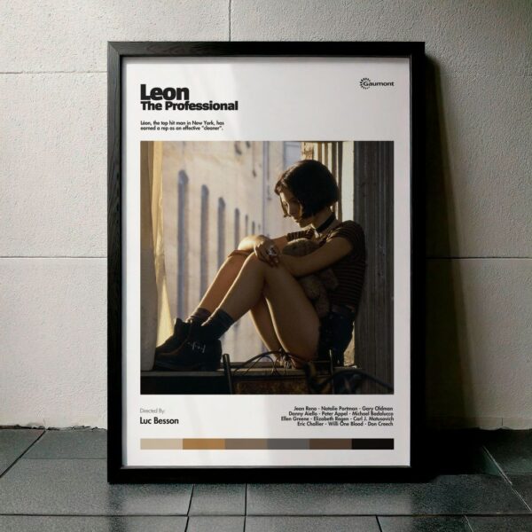 Cuadro Léon (El Perfecto Asesino) Modelo 02