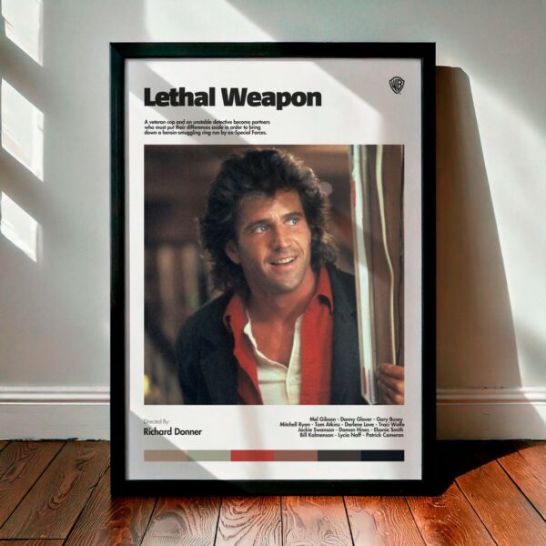 Cuadro Lethal Weapon (Arma Mortal) Modelo 02