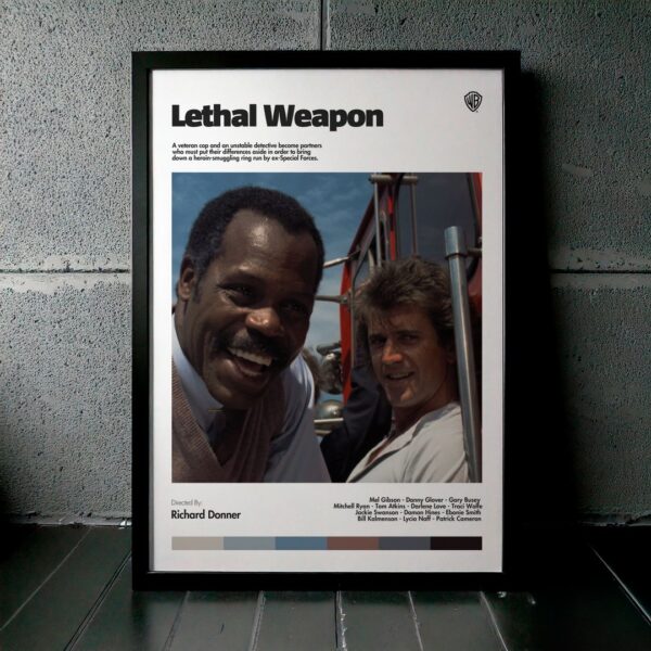 Cuadro Lethal Weapon (Arma Mortal) Modelo 01