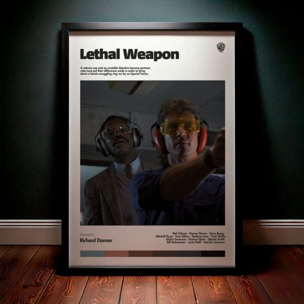Cuadro Lethal Weapon (Arma Mortal) Modelo 04