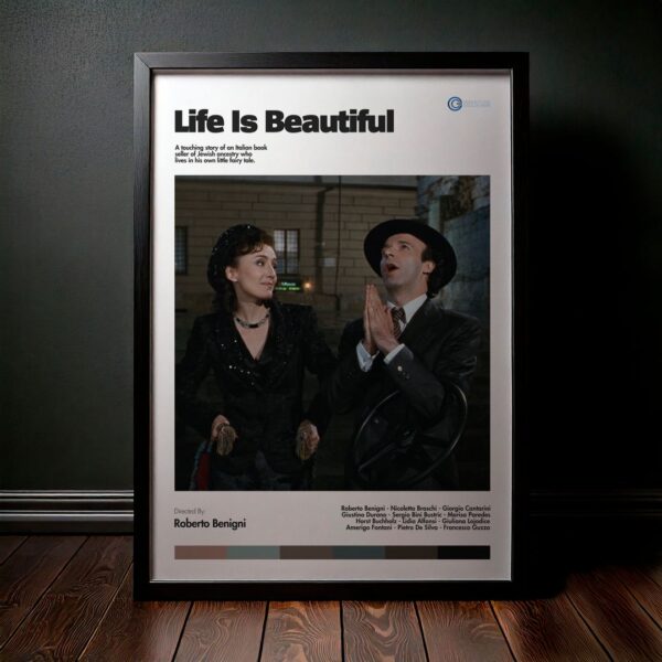 Cuadro Life is Beautiful (La Vida es Bella) Modelo 01