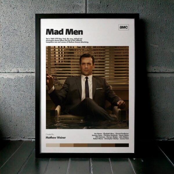 Cuadro Mad Men Modelo 06