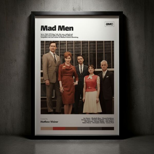 Cuadro Mad Men Modelo 09