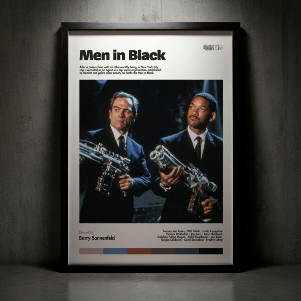 Cuadro Men in Black (Hombres de negro) Modelo 02