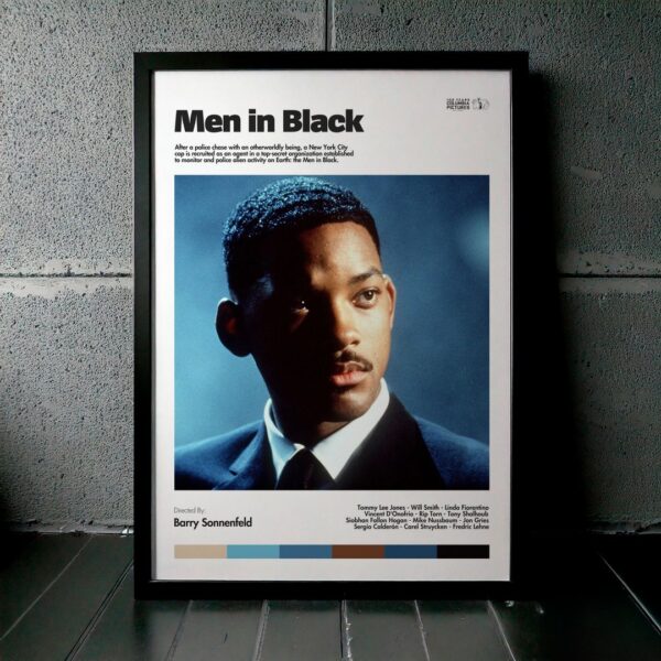 Cuadro Men in Black (Hombres de negro) Modelo 03