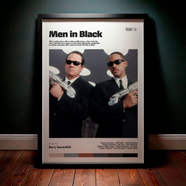 Cuadro Men in Black (Hombres de negro) Modelo 05