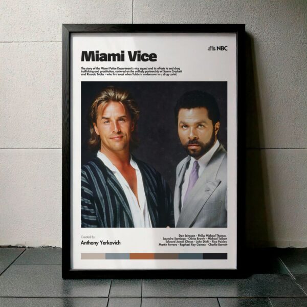Cuadro Miami Vice (División Miami) Modelo 02