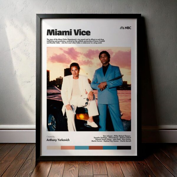 Cuadro Miami Vice (División Miami) Modelo 03