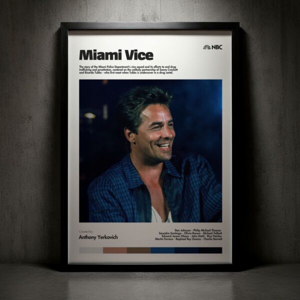 Cuadro Miami Vice (División Miami) Modelo 04