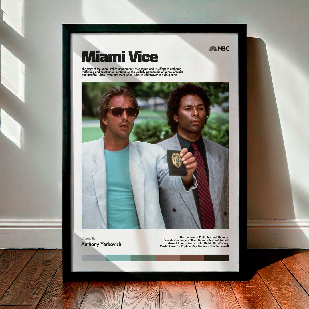 Cuadro Miami Vice (División Miami) Modelo 05