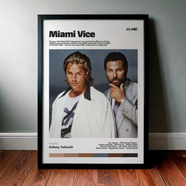 Cuadro Miami Vice (División Miami) Modelo 01