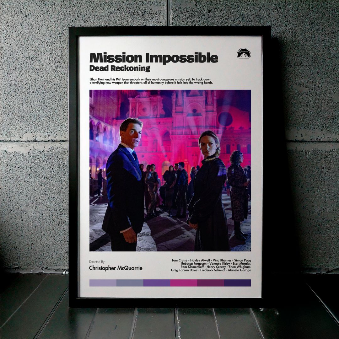 Cuadro Mission: Impossible - Dead Reckoning Part One (Misión: Imposible - Sentencia mortal parte uno) Modelo 03