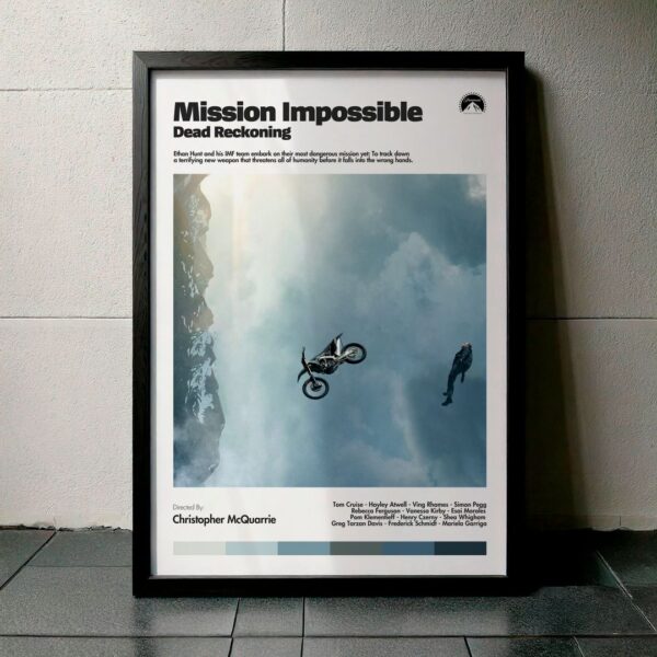 Cuadro Mission: Impossible - Dead Reckoning Part One (Misión: Imposible - Sentencia mortal parte uno) Modelo 02