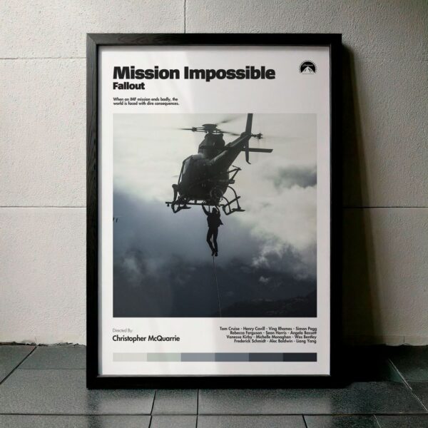 Cuadro Mission: Impossible - Fallout (Misión Imposible 6: Repercusión) Modelo 07