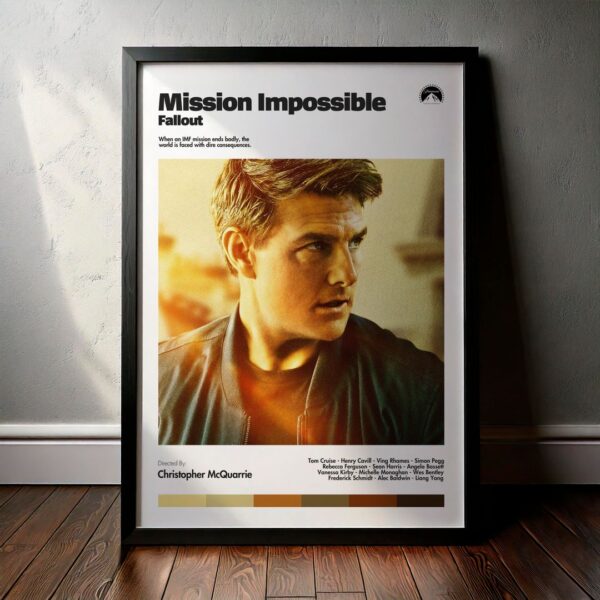 Cuadro Mission: Impossible - Fallout (Misión Imposible 6: Repercusión) Modelo 02