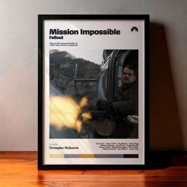 Cuadro Mission: Impossible - Fallout (Misión Imposible 6: Repercusión) Modelo 05