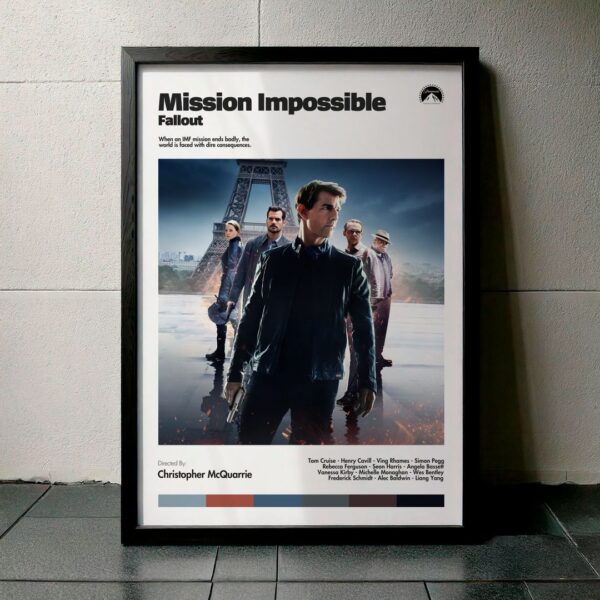 Cuadro Mission: Impossible - Fallout (Misión Imposible 6: Repercusión) Modelo 06