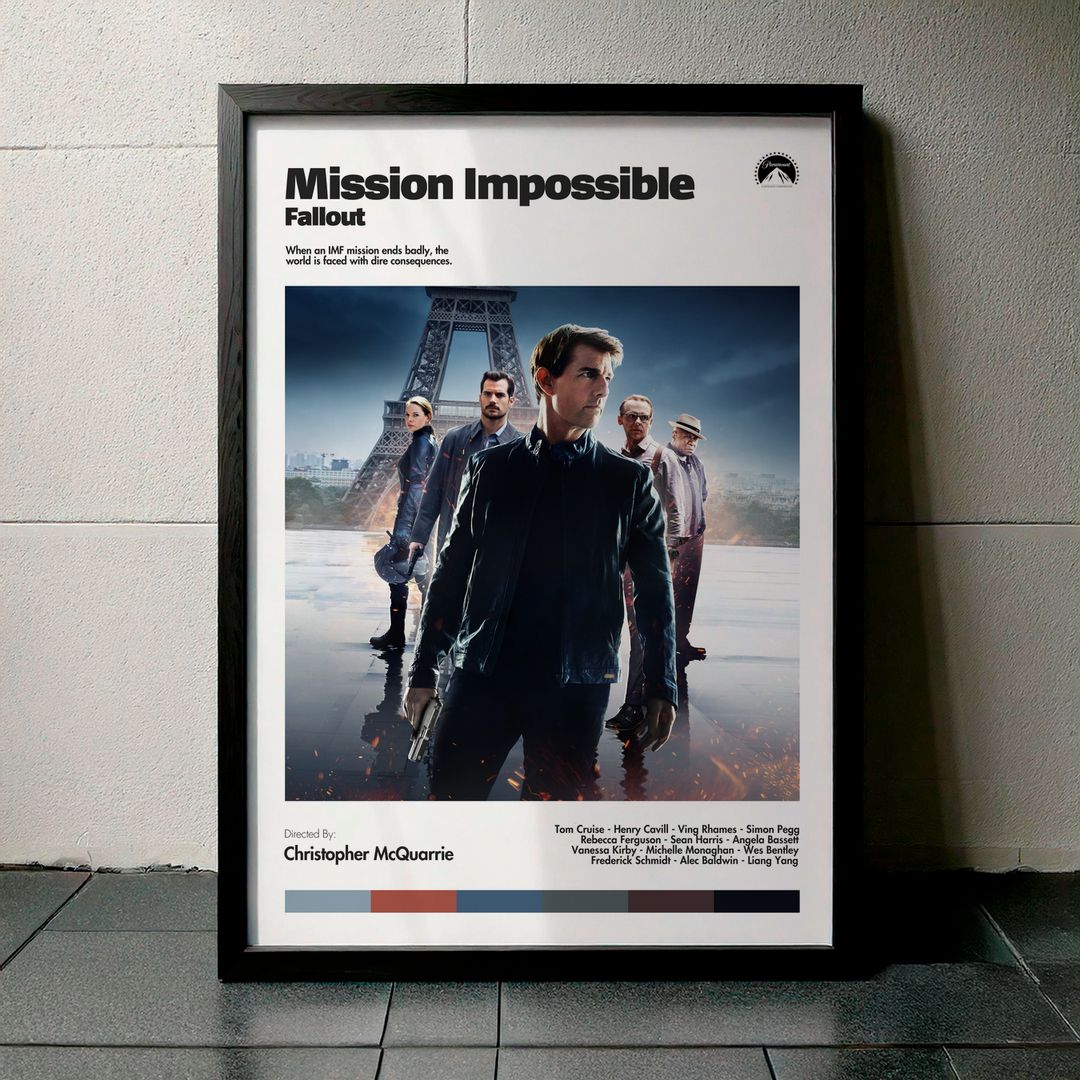 Cuadro Mission: Impossible - Fallout (Misión Imposible 6: Repercusión) Modelo 06