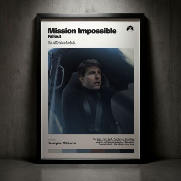 Cuadro Mission: Impossible - Fallout (Misión Imposible 6: Repercusión) Modelo 08