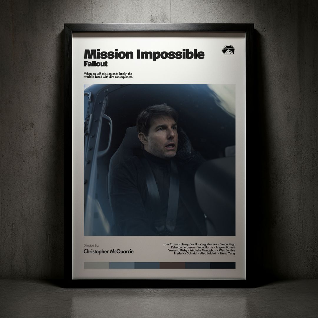Cuadro Mission: Impossible - Fallout (Misión Imposible 6: Repercusión) Modelo 08