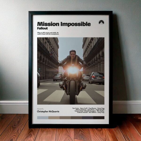 Cuadro Mission: Impossible - Fallout (Misión Imposible 6: Repercusión) Modelo 11