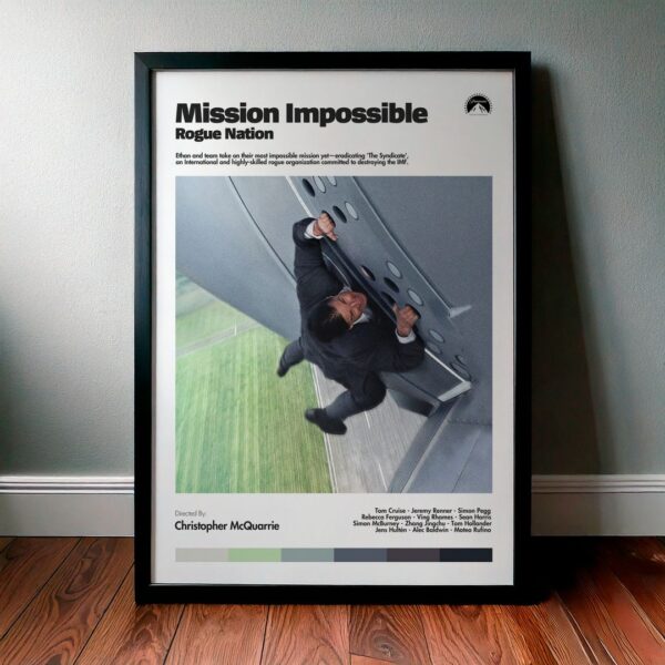 Cuadro Mission: Impossible - Rogue Nation (Misión Imposible 5: Nación Secreta) Modelo 03