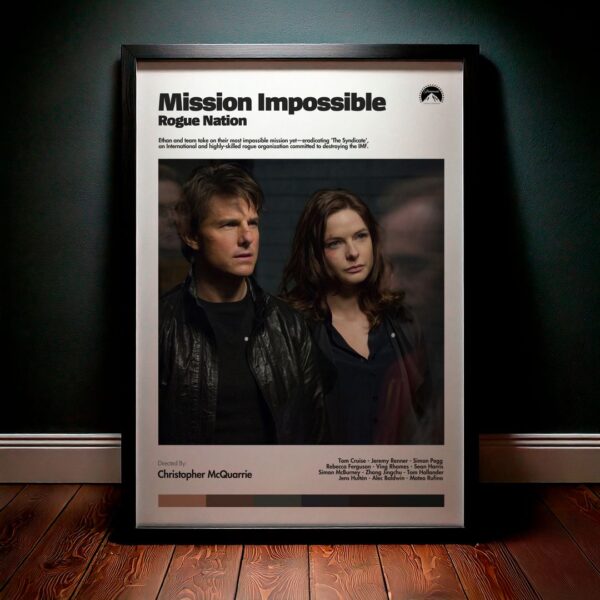 Cuadro Mission: Impossible - Rogue Nation (Misión Imposible 5: Nación Secreta) Modelo 06