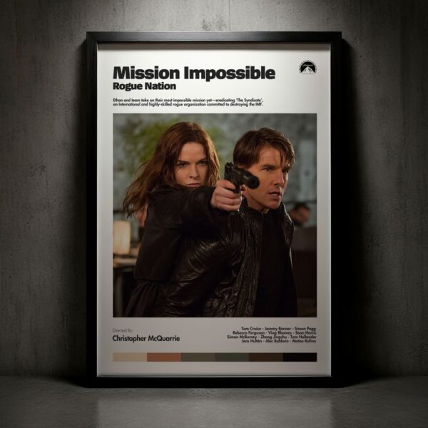 Cuadro Mission: Impossible - Rogue Nation (Misión Imposible 5: Nación Secreta) Modelo 07