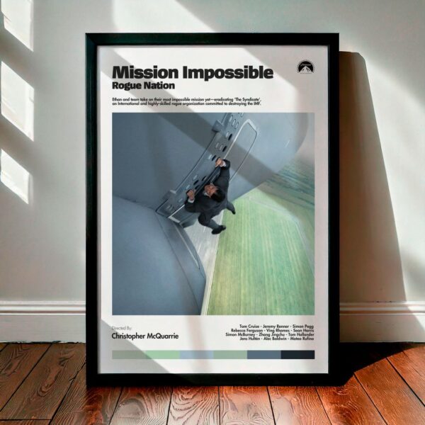 Cuadro Mission: Impossible - Rogue Nation (Misión Imposible 5: Nación Secreta) Modelo 14