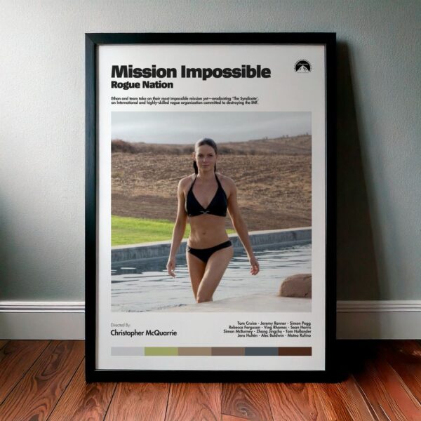 Cuadro Mission: Impossible - Rogue Nation (Misión Imposible 5: Nación Secreta) Modelo 10