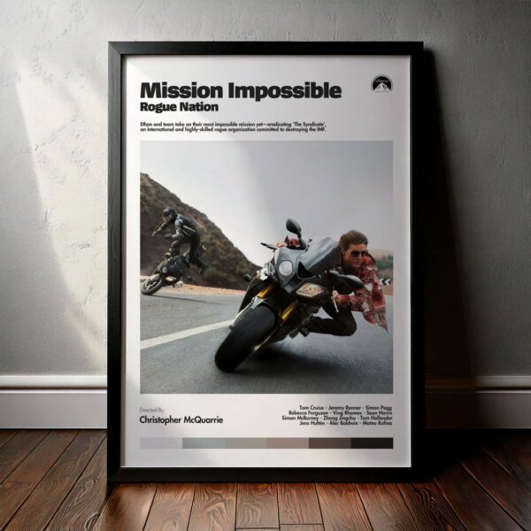 Cuadro Mission: Impossible - Rogue Nation (Misión Imposible 5: Nación Secreta) Modelo 02