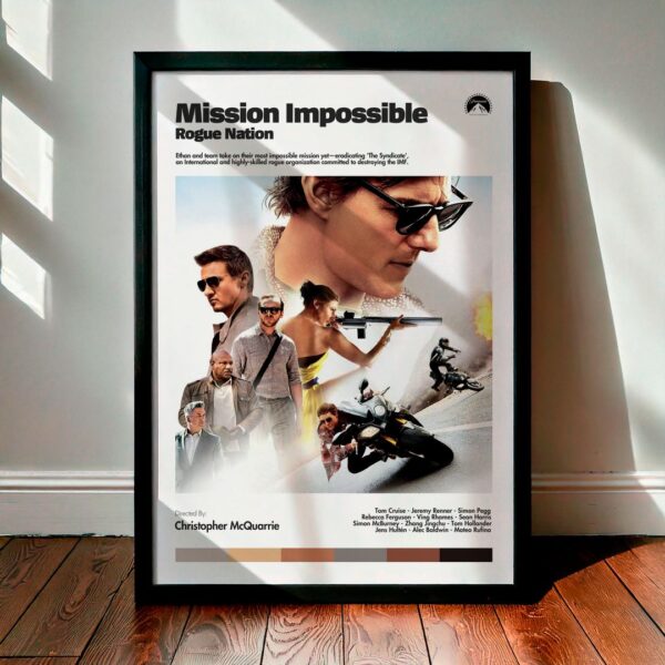 Cuadro Mission: Impossible - Rogue Nation (Misión Imposible 5: Nación Secreta) Modelo 01