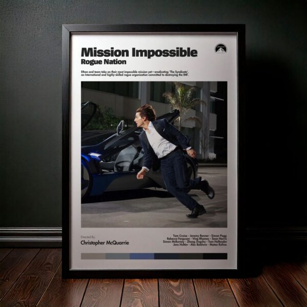 Cuadro Mission: Impossible - Rogue Nation (Misión Imposible 5: Nación Secreta) Modelo 13