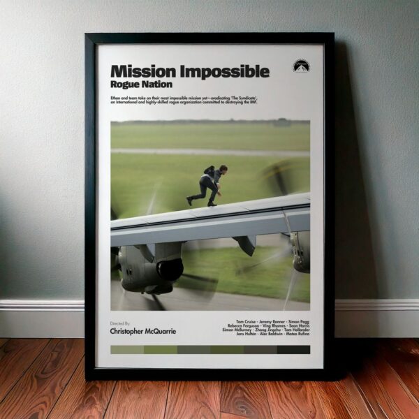Cuadro Mission: Impossible - Rogue Nation (Misión Imposible 5: Nación Secreta) Modelo 16