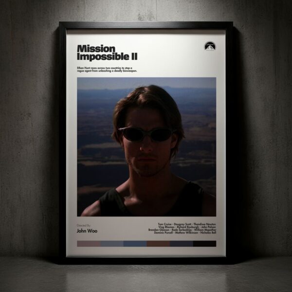 Cuadro Mission: Impossible II (Misión: Imposible 2) Modelo 04
