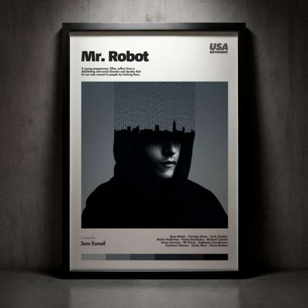 Cuadro Mr. Robot Modelo 01