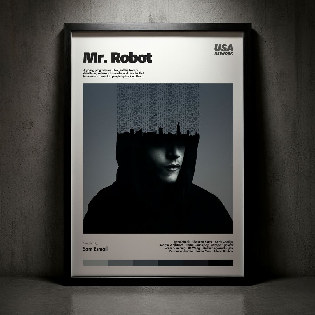 Cuadro Mr. Robot Modelo 01